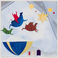 Beyon The Pale I, Jewish, Native American Symbolist Painting