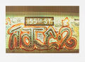 Graffiti Art Photograph Silkscreen Print Subway Station NYC 1970s Pop Art