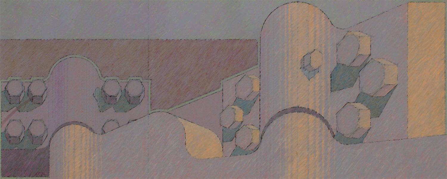 N.C.B #1 Architectural Rendering of Industrial Scene