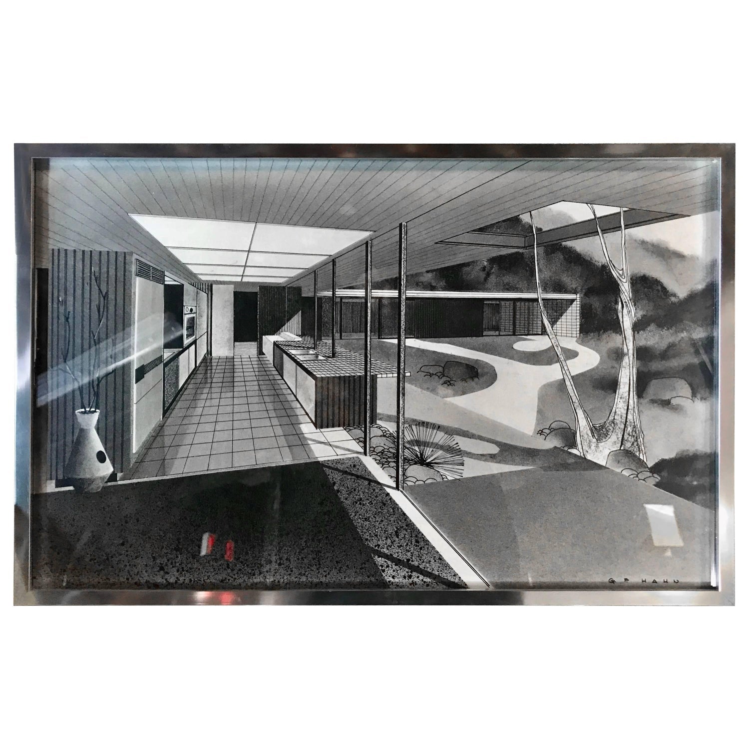 Location Proposal Iris Print Ed. 12 Architectural Study LA CAlifornia Modernist
