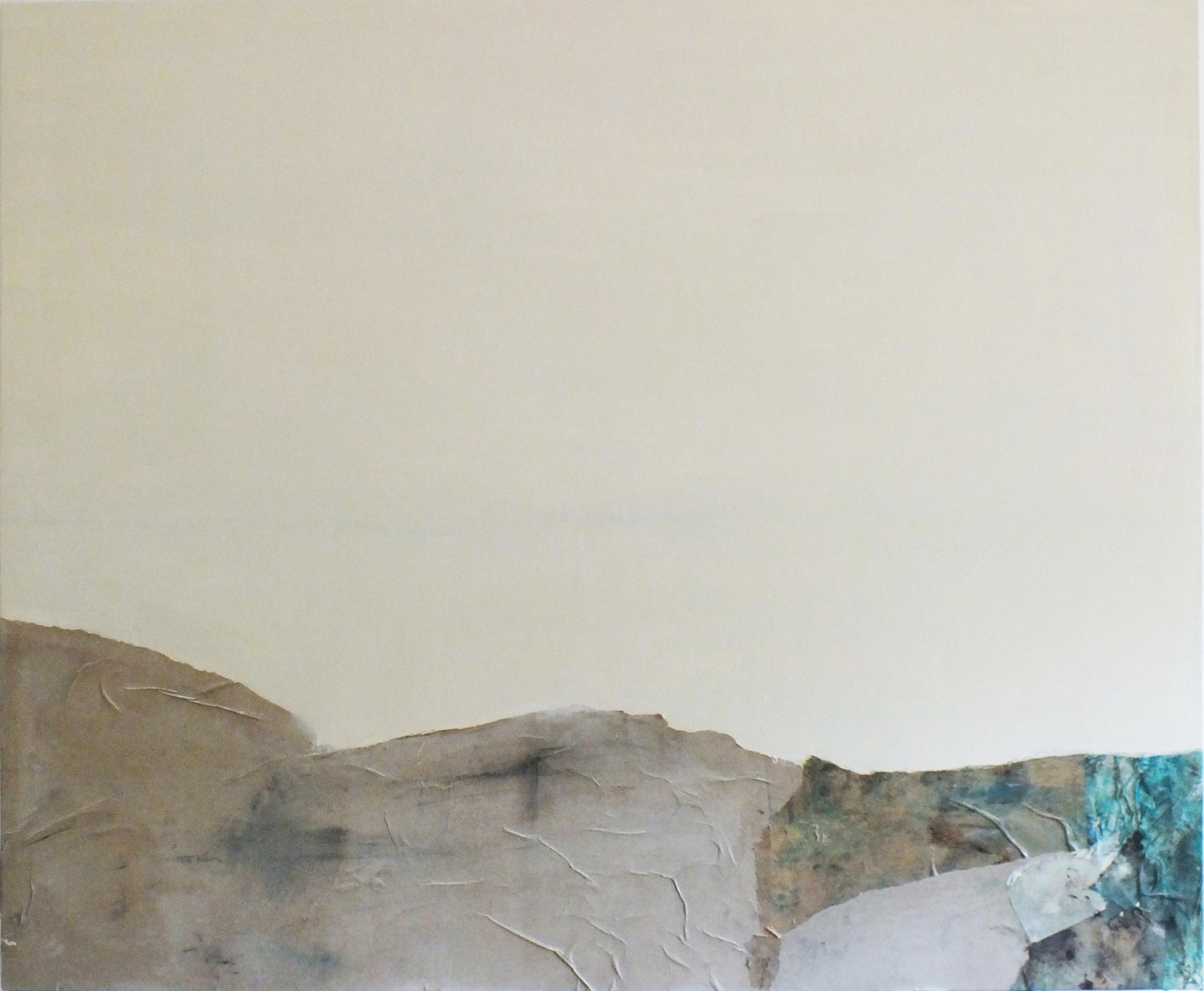 Large Abstract Landscape Pastel Drawing Painting San Francisco Artist, Megan #6
