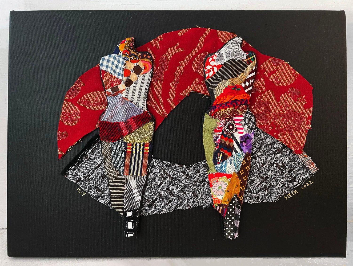 Original Collage Rashaad Newsome Power & Periphery Nigeria Marlborough Gallery