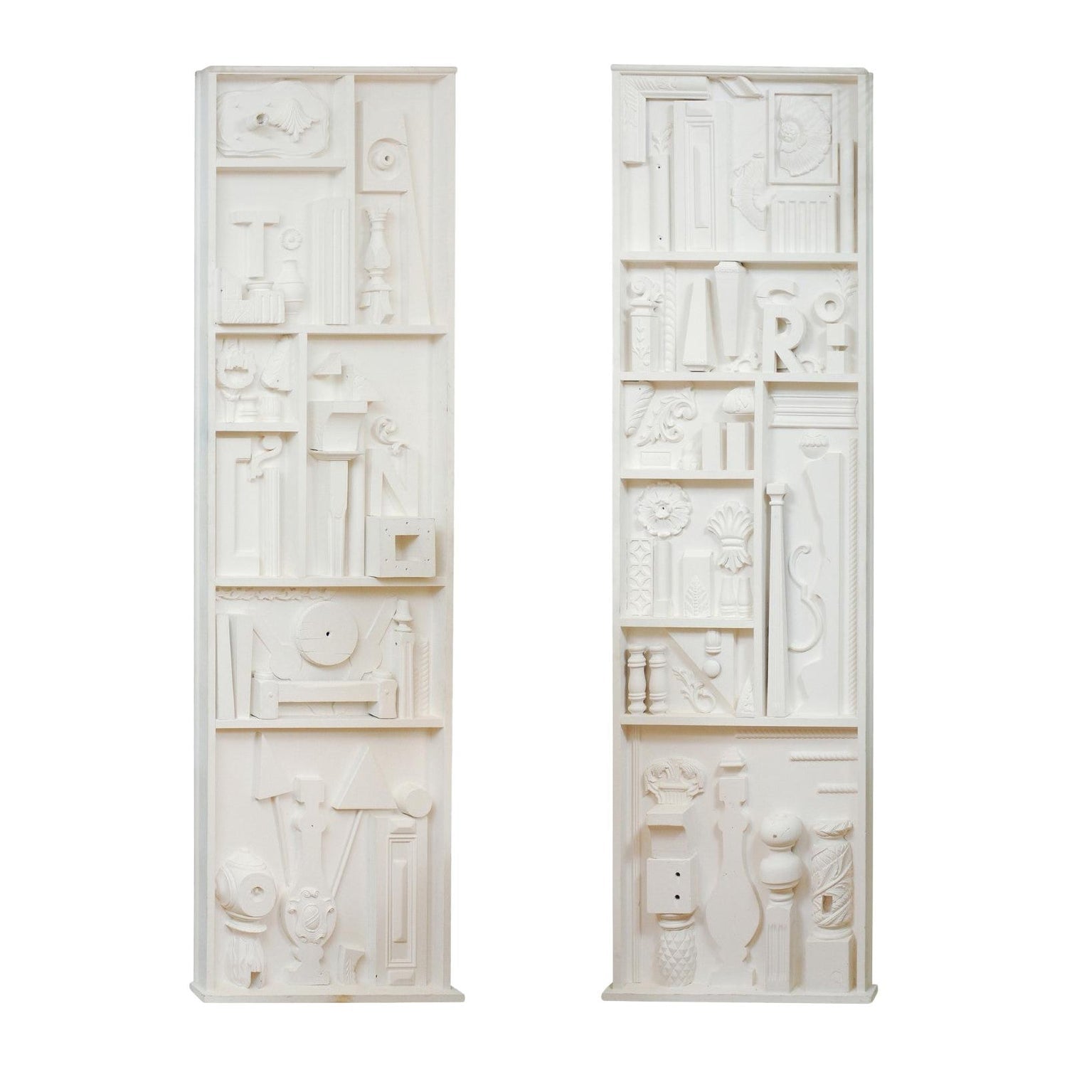 Brutalist Modern Abstract Bronze Sculpture Metropolis Manner of Louise Nevelson