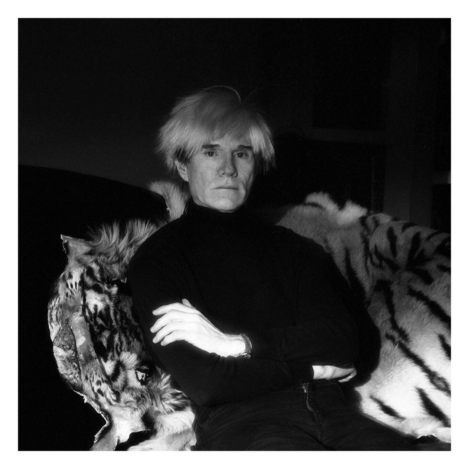Gianfranco Gorgoni Vintage Photograph Andy Warhol in Leather Factory Photo Print