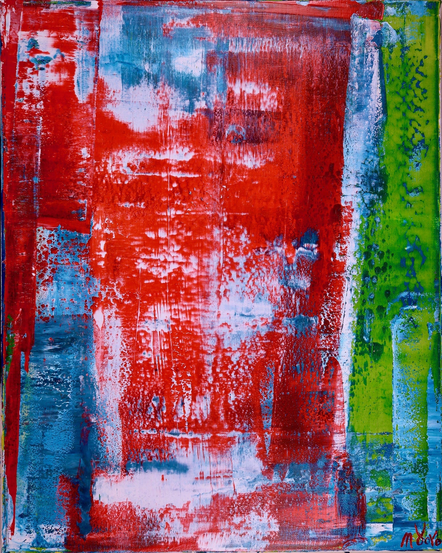 Large Spanish Contemporary Art Juan Suarez Abstract Bold Painting Triptych Group