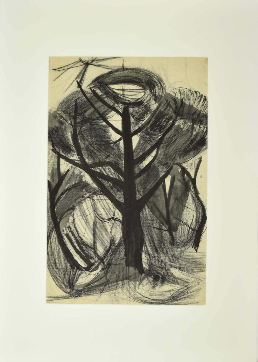German Neo Expressionist Graphite Pencil Drawing Erwin Pfrang Nolan Gallery NYC