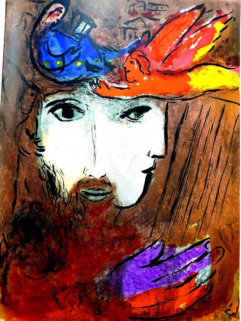 Shtetl Musician (Klezmer Playing the Violin, Sholem Aleichem)