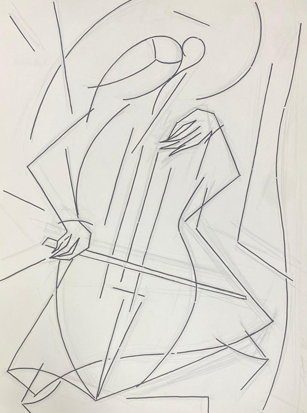 Shtetl Musician (Klezmer Playing the Violin, Sholem Aleichem)