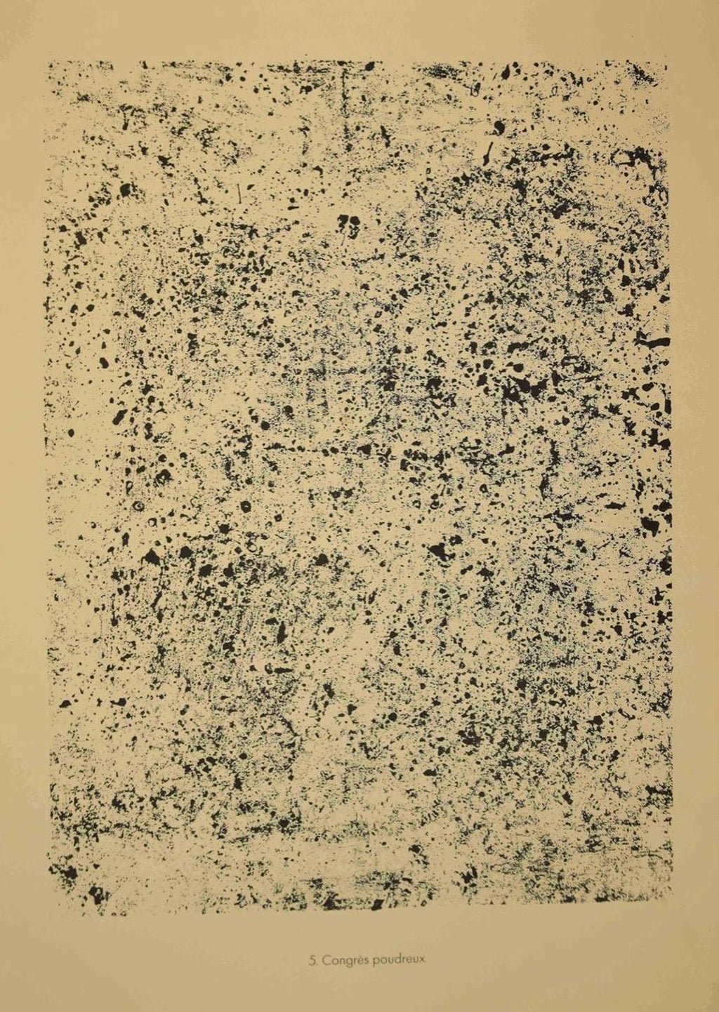 Original Vintage Poster Jean Dubuffet Gallery Exhibition Galerie Beyeler Basel