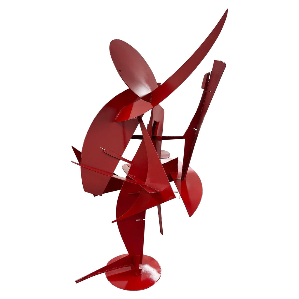 Post Modernist Color Pop Art Sculpture Memphis Milano Peter Shire LA Metal Art