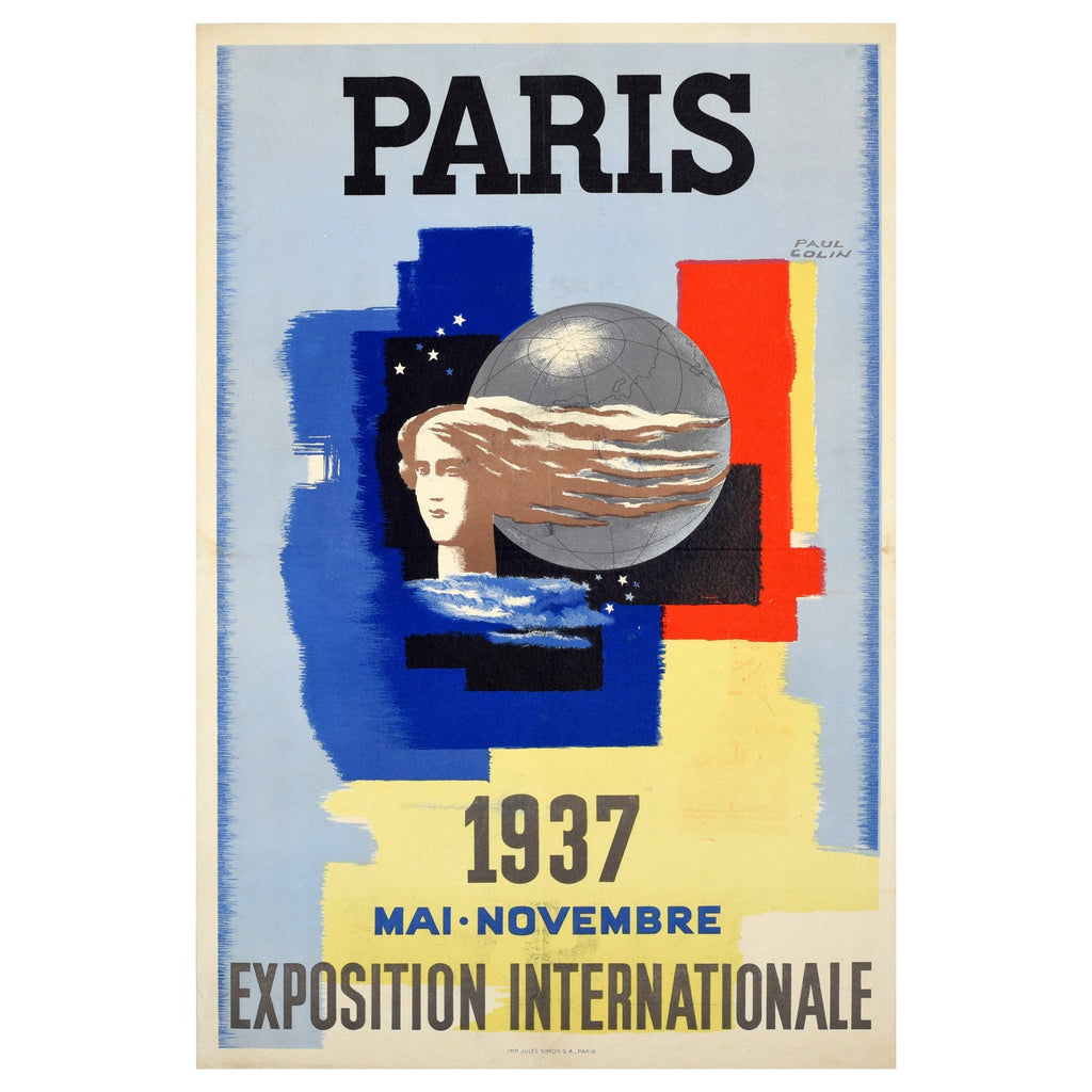 Vintage Poster Bold Paris Berlin 1900-1930 Pompidou Center Polish Graphic Artist