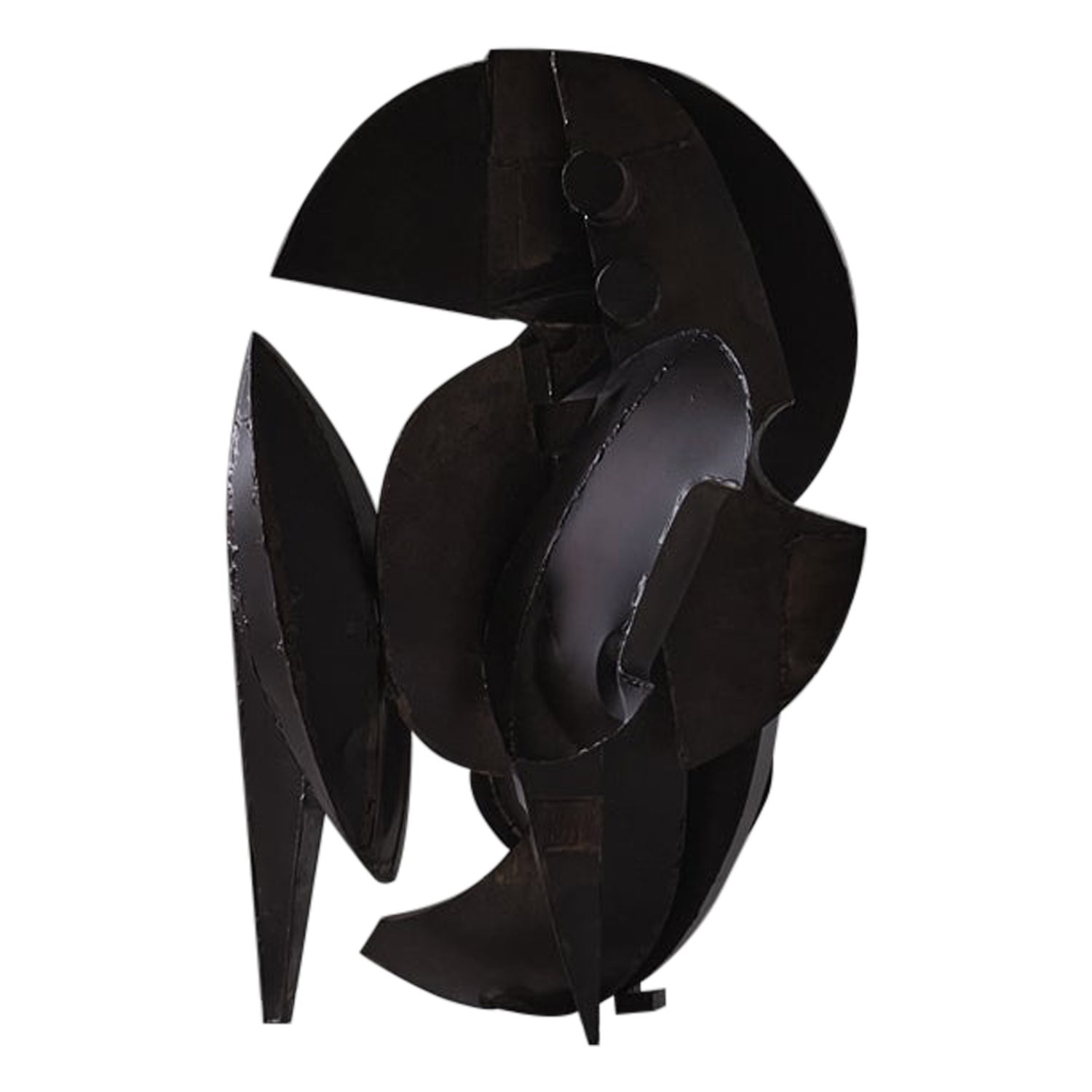 Spanish Catalan Xavier Corbero Bronze Steel Architectural Abstract Sculpture