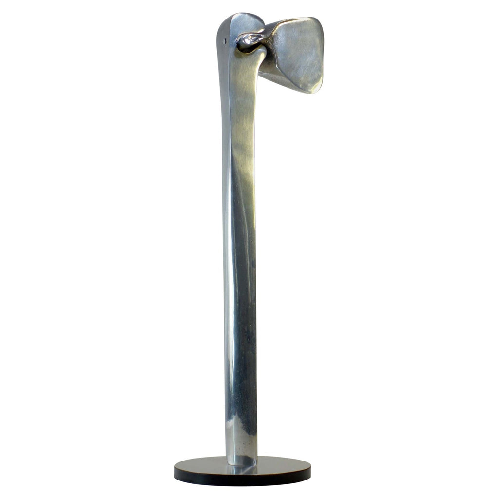 Modernist Brutalist Hand Forged Iron Bookends Sculpture Israeli David Palombo
