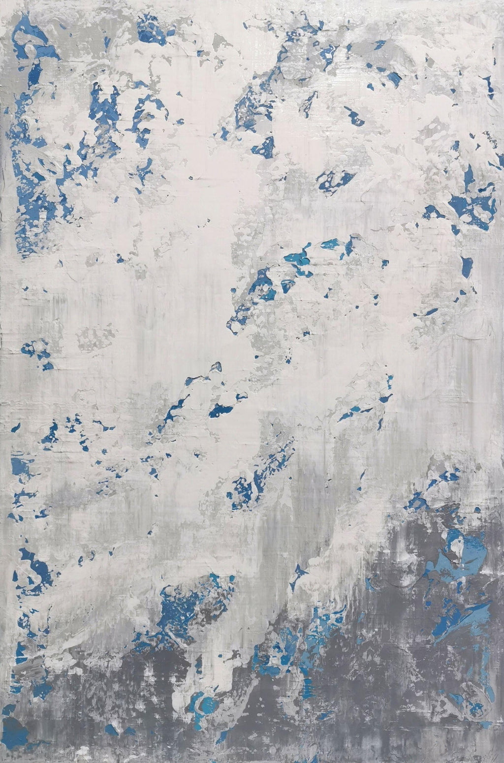Large Abstract Latin American Painting Venezuelan Mercedez Elena Gonzalez