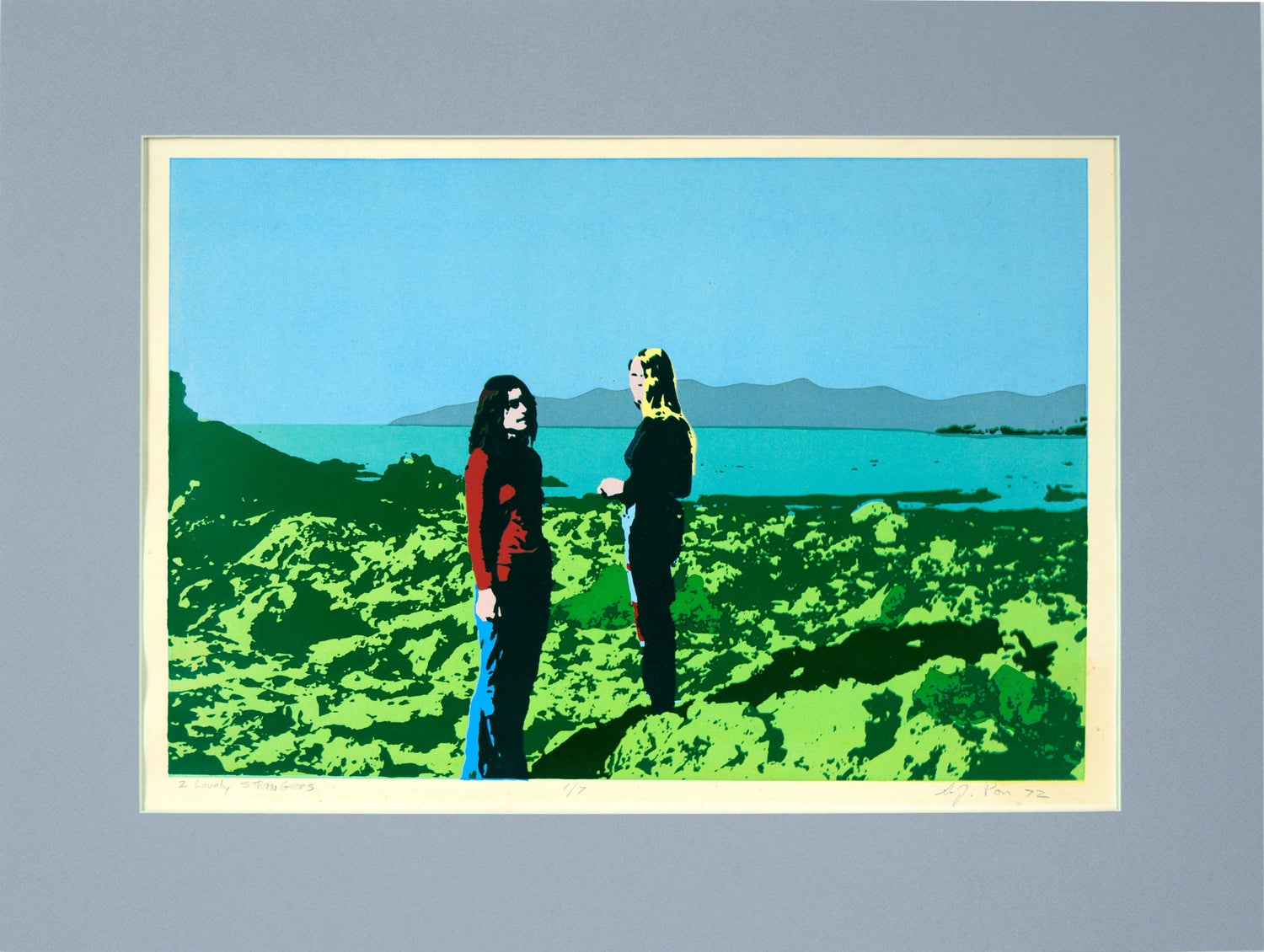 "Detente" Jerry Kearns Pop Art Silkscreen Screenprint