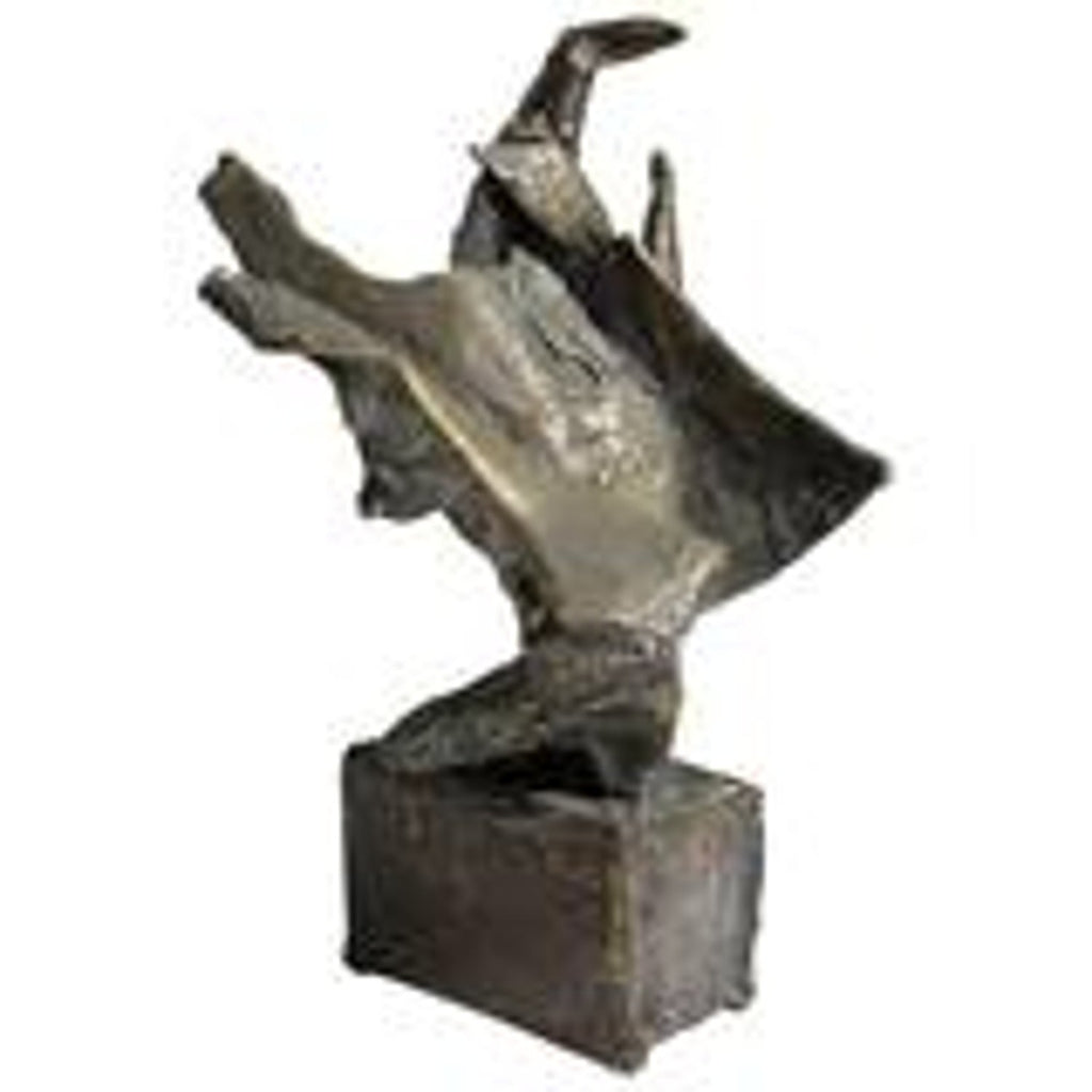 Bronze Sculpture Charles Dickens Figure American Boston Figural Modernist