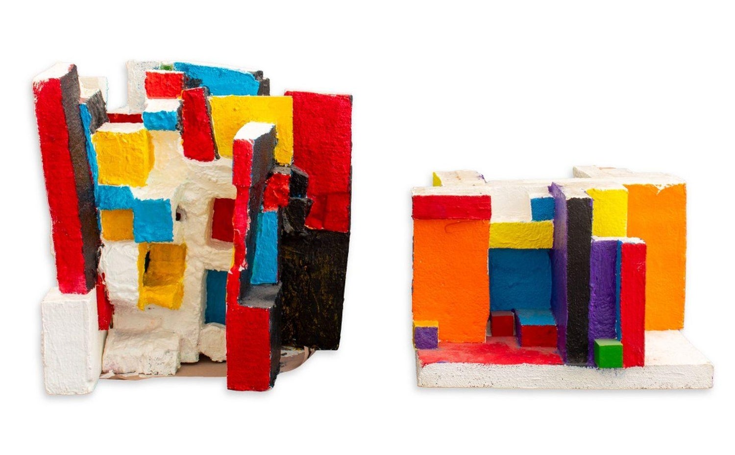 Mixed Media Painting Sculpture Construction 1980s Brazilian Political Art