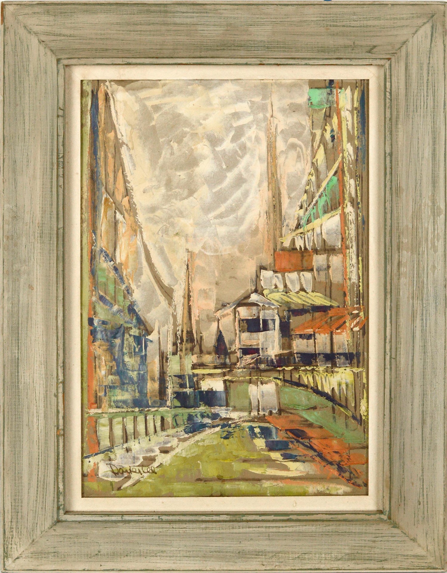 Rocamadour, Modernist Abstract Architectural Village Landscape