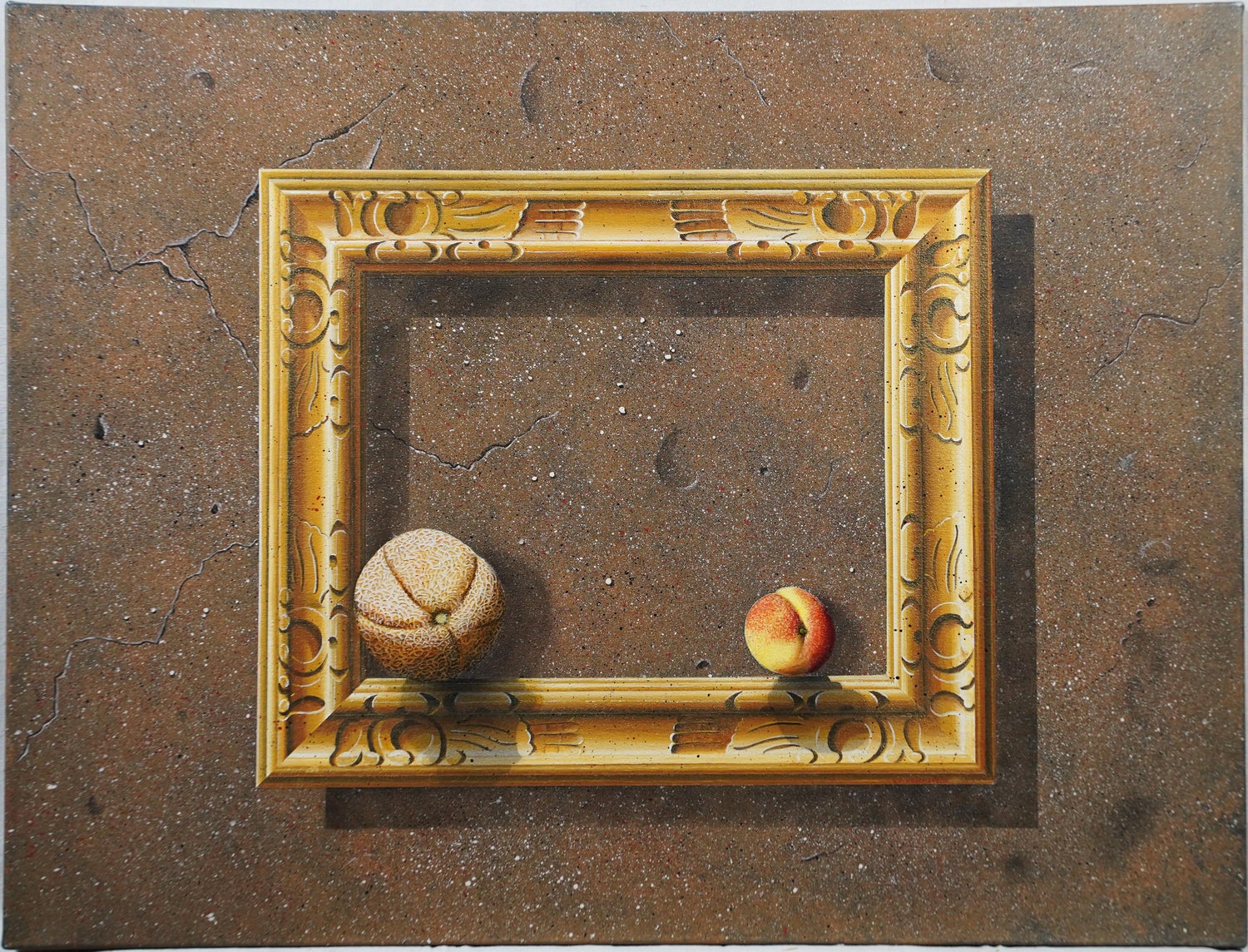 Original James Tormey Photo Realist Oil Painting Still Life Candy Bowl Pop Art