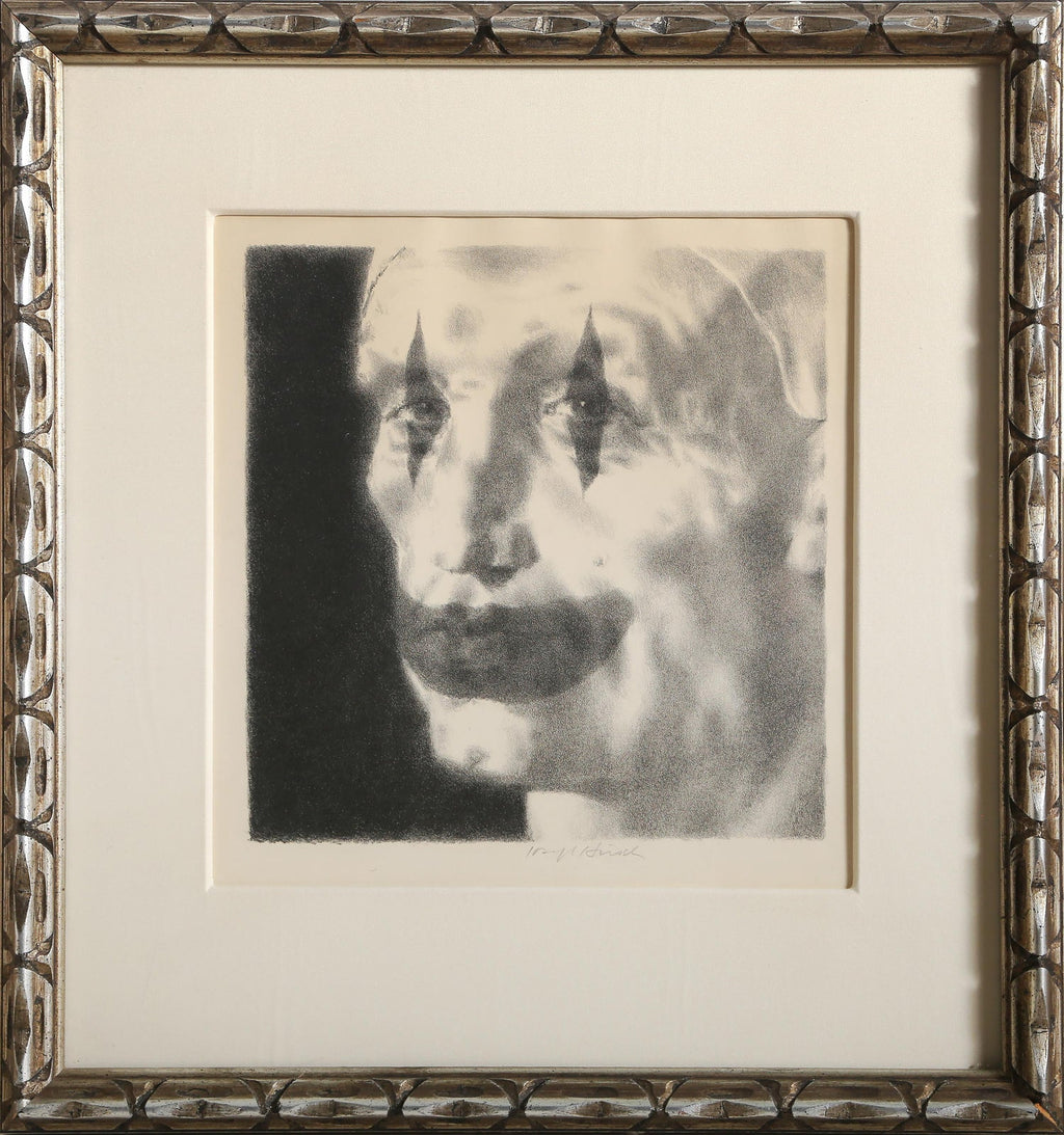 Large Format American Pop Art Portrait Aquatint Etching Walter George Segal 1987