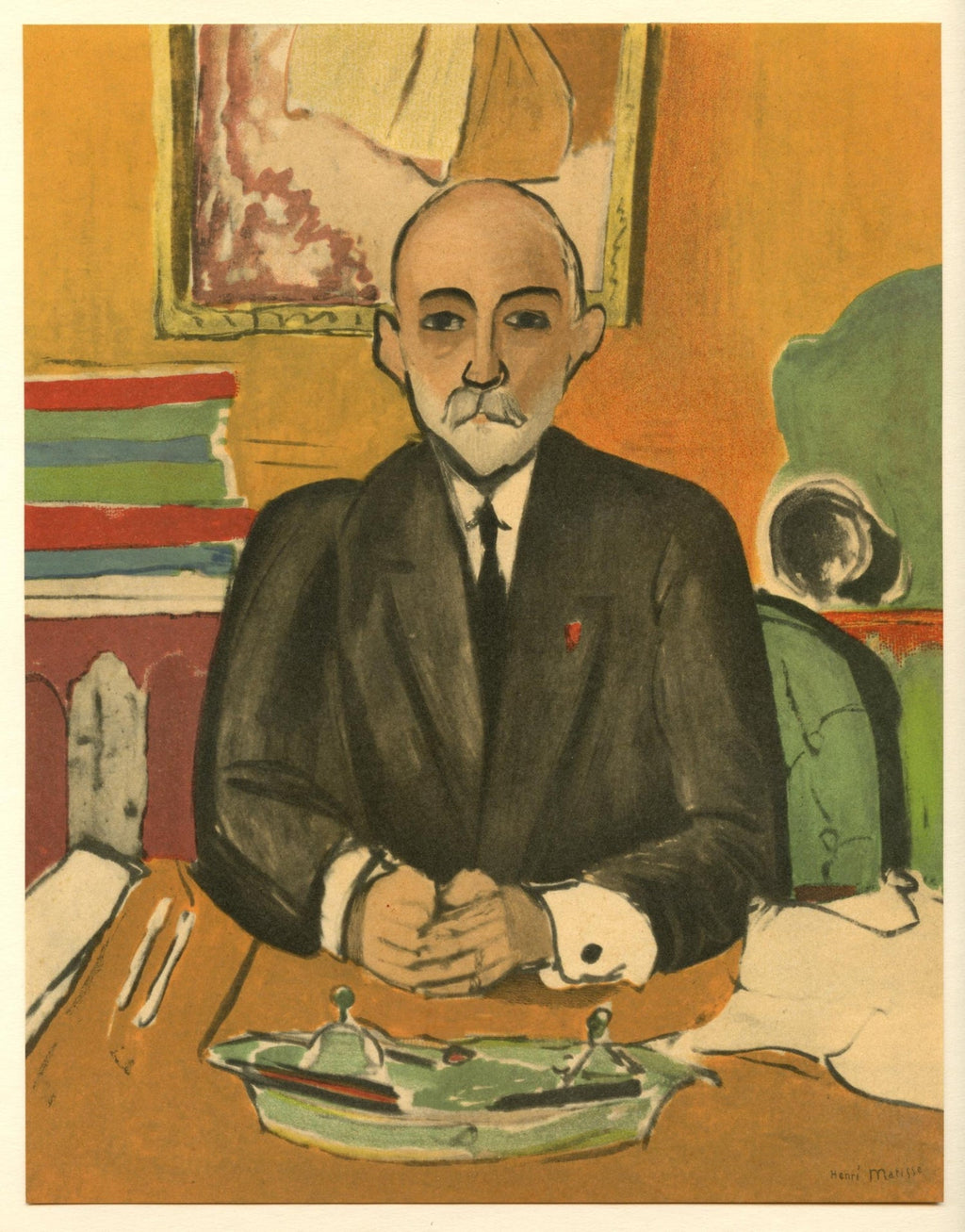 Lithuanian French Artist Arbit Blatas Lithograph Henri Matisse Ecole D'Paris
