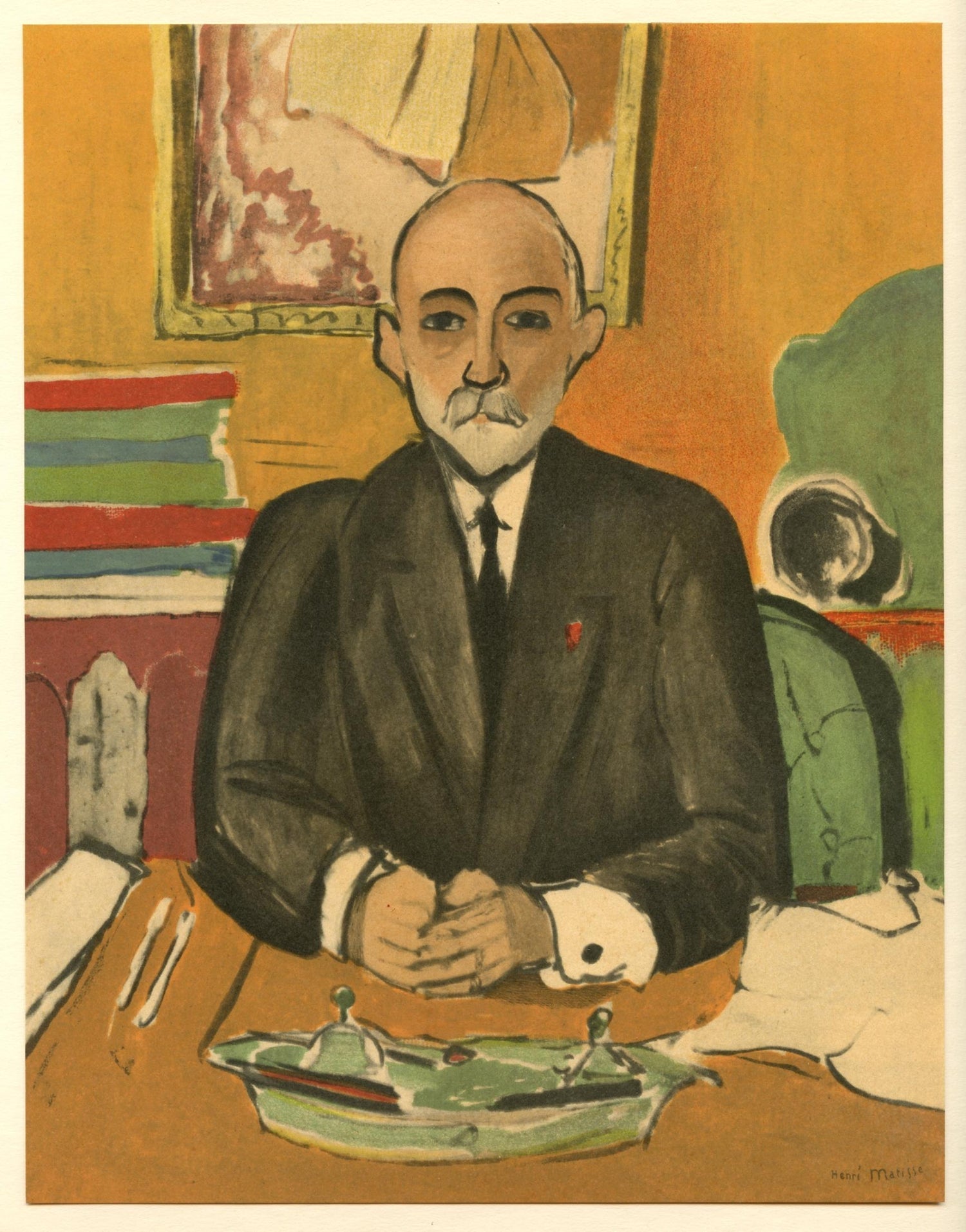 Lithuanian French Artist Arbit Blatas Lithograph Henri Matisse Ecole D'Paris