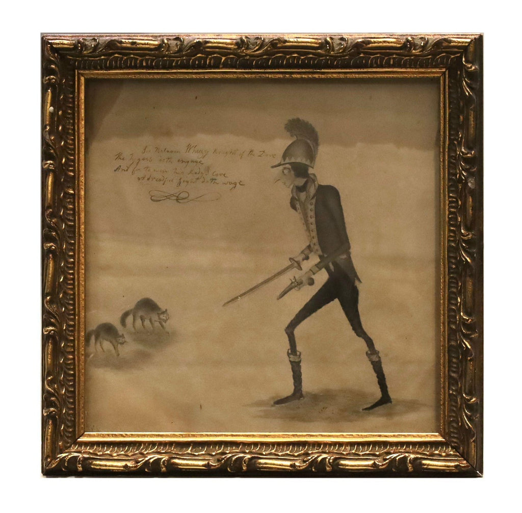 William Anthony 1992 Caricature Drawing Will You Marry Me?