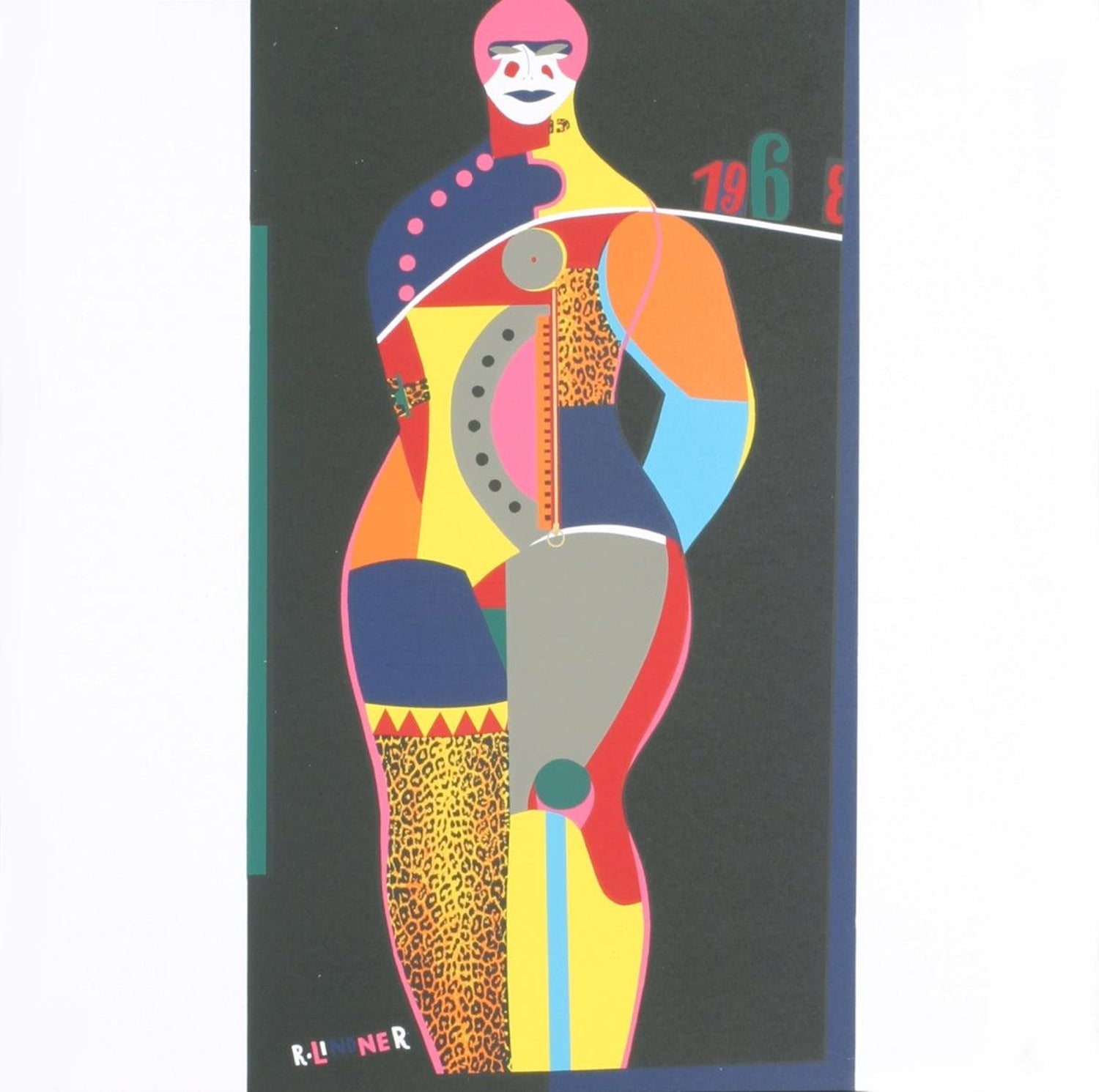 Offset Lithograph Poster Resistible Rise of Arturo, Bertold Brecht 1968 Pop Art
