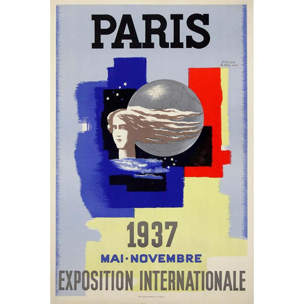 Vintage Poster Bold Paris Berlin 1900-1930 Pompidou Center Polish Graphic Artist