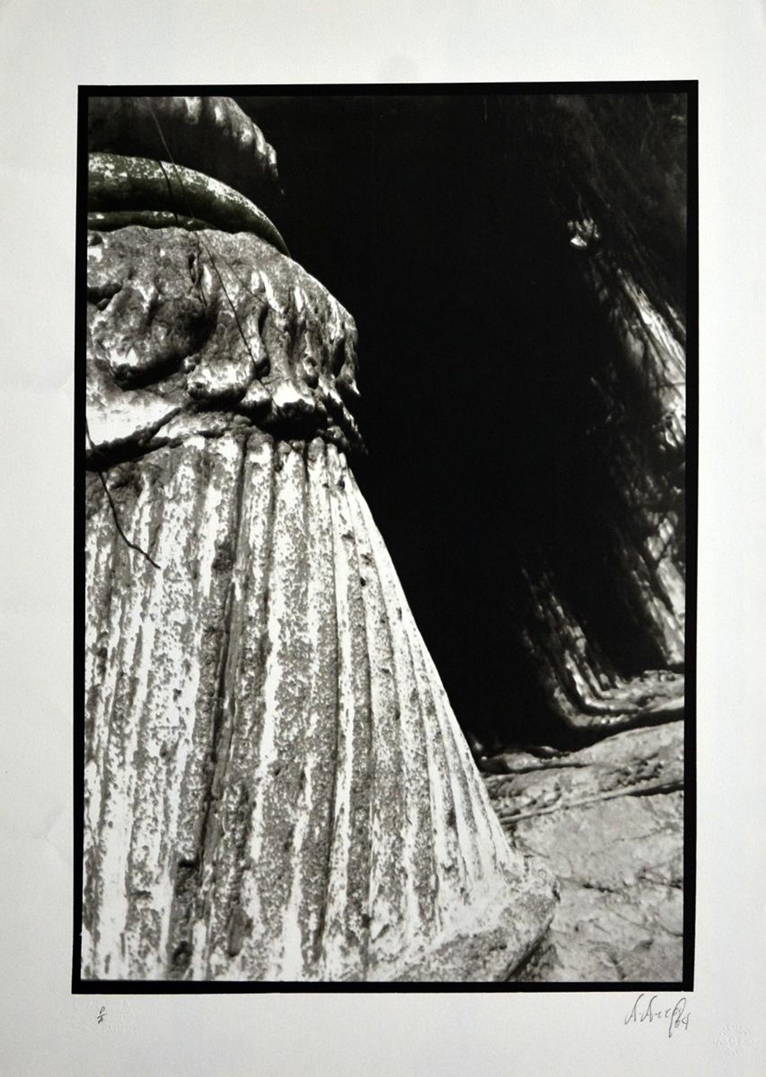 Cuban American Julio Mitchel Statue of Liberty Photograph Silver Gelatin Photo