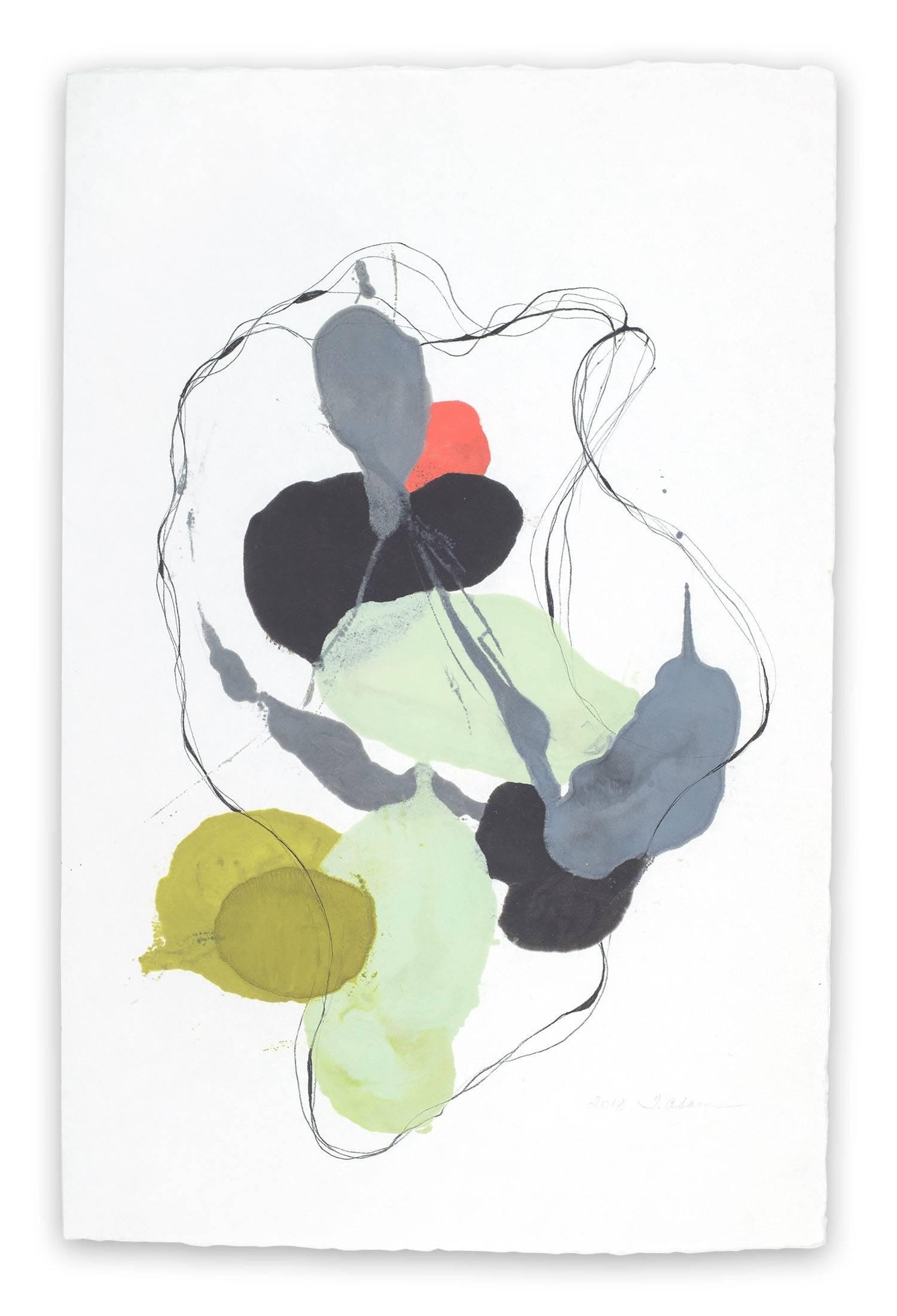 Abstract Expressionist Contemporary Modernist South African Painting Lorna Marsh