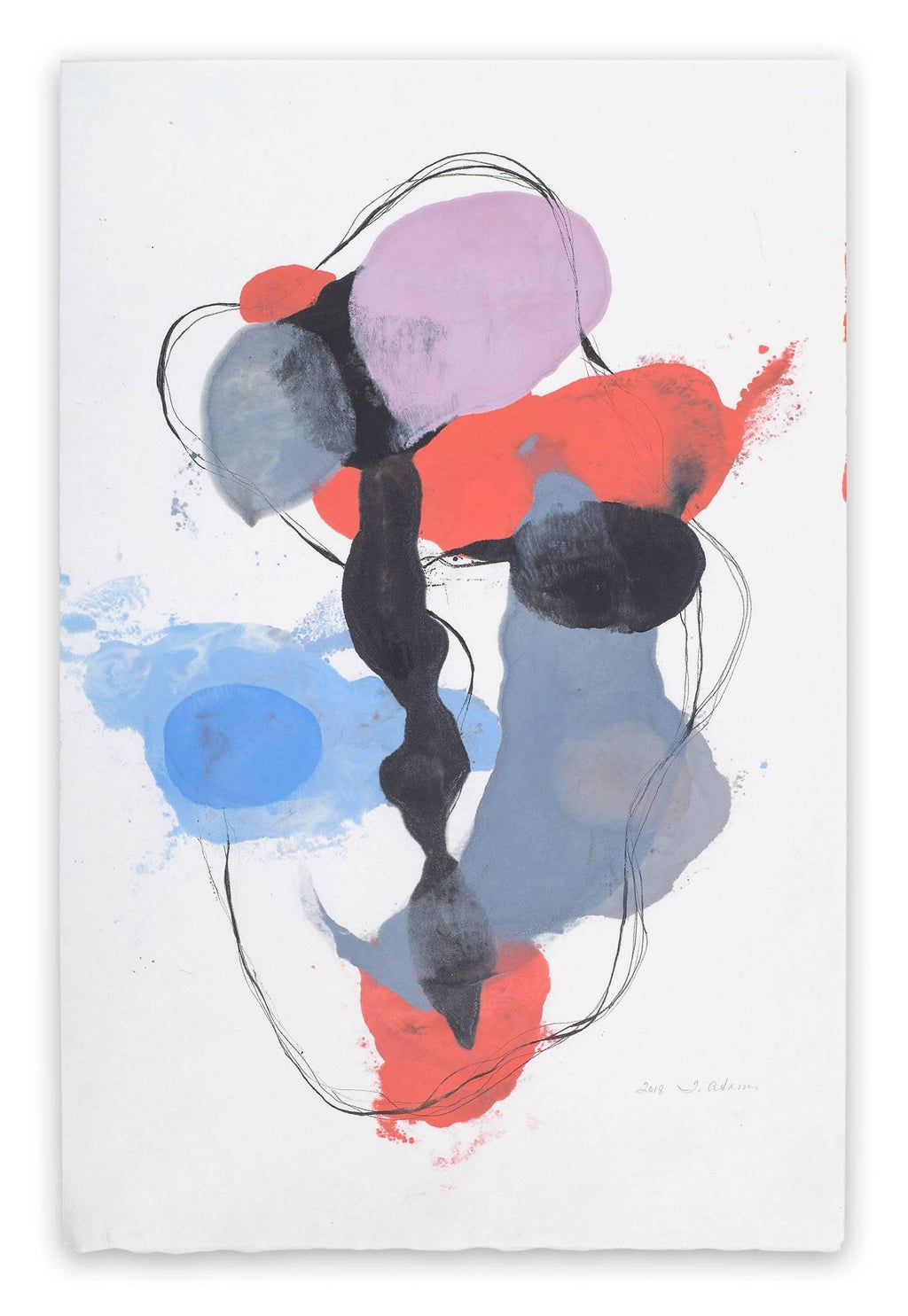 Abstract Expressionist Contemporary Modernist South African Painting Lorna Marsh