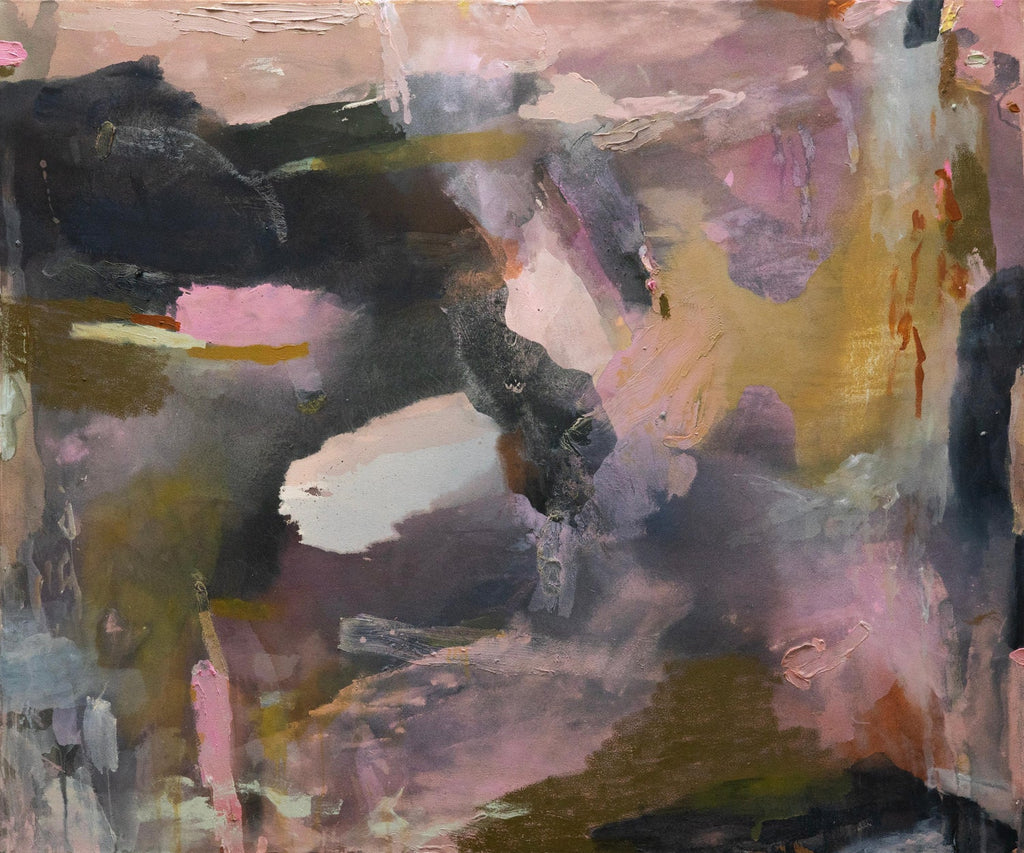 Mixed Media Painting Minnesota Woman Artist Figurative Abstract