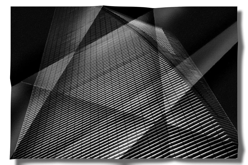 Brazilian Conceptual Modernist Photograph Jose Yalenti Architectural Abstract
