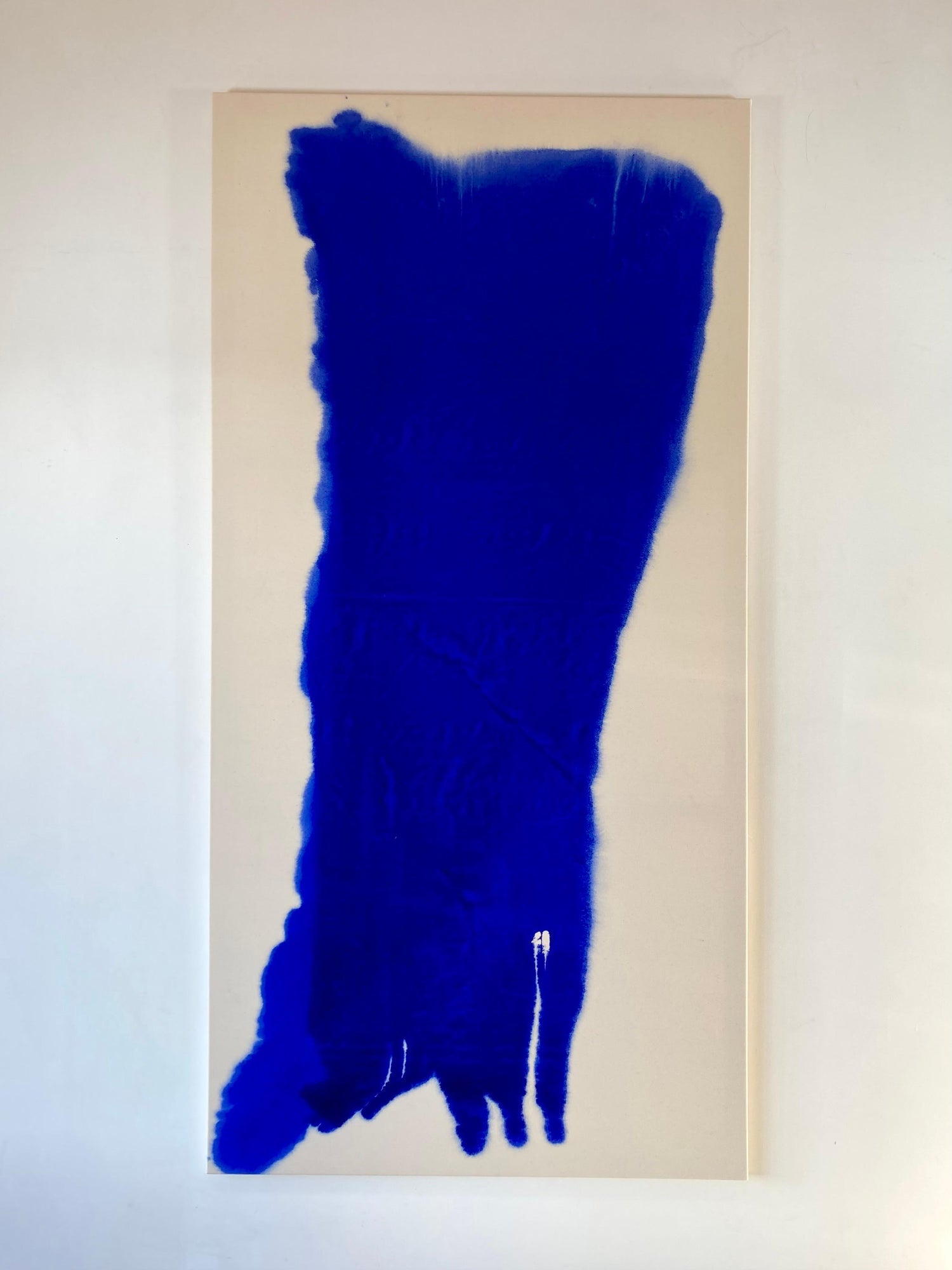 Abstract Mod Blue Painting, Black & White Photograph Conor Mccreedy