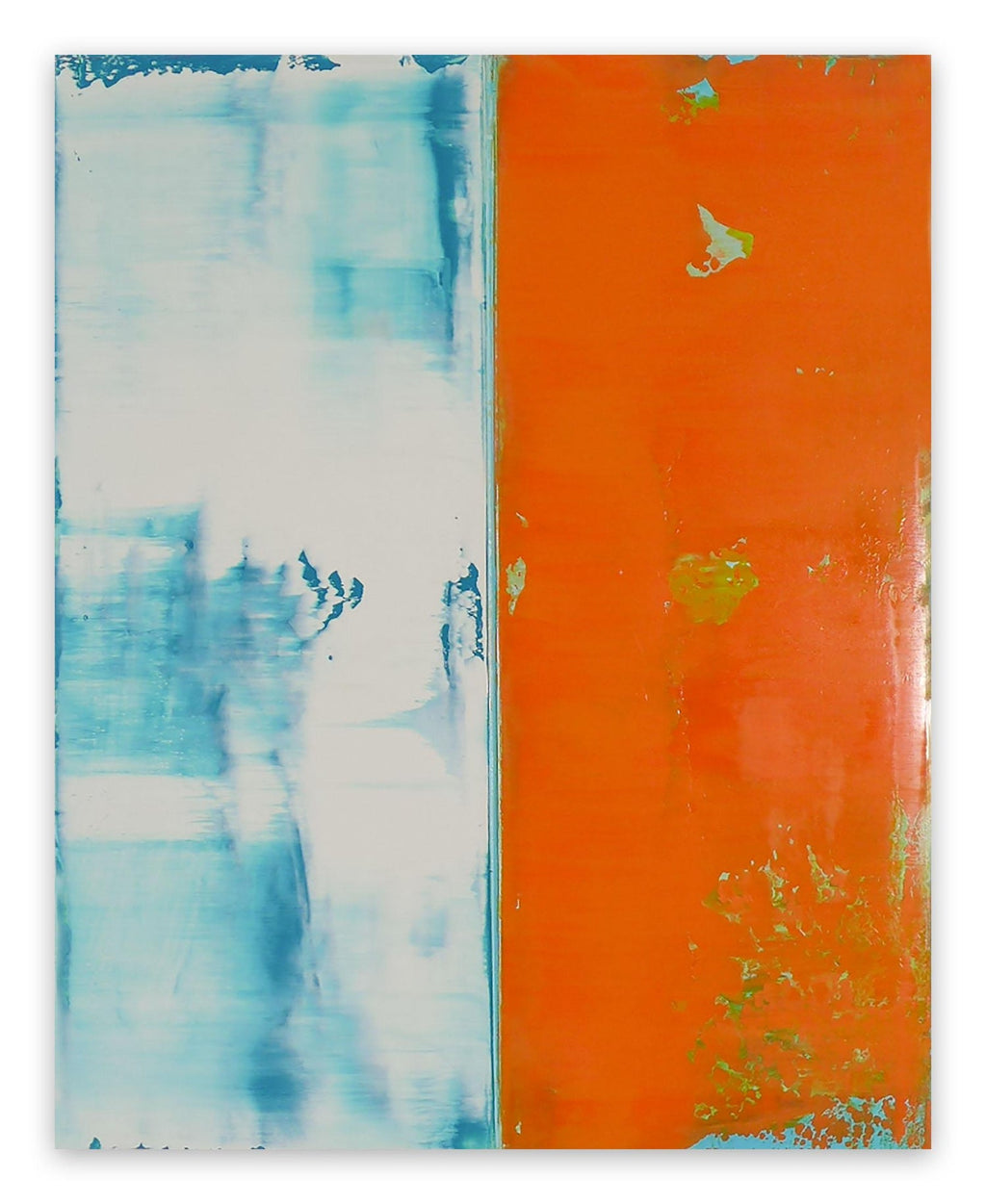 Large Modernist Painting Contemporary Abstract Art Paul Aho, Palm Beach, Florida