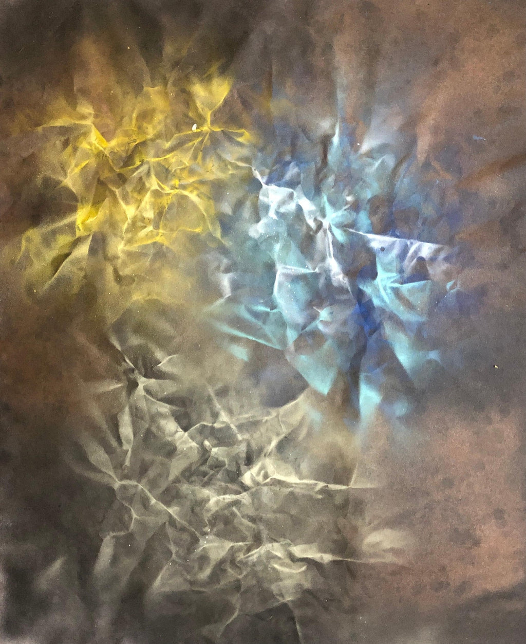 Surrealist Spray Paint Painting Mixed Media Rope Burn Mason Rader Street Art