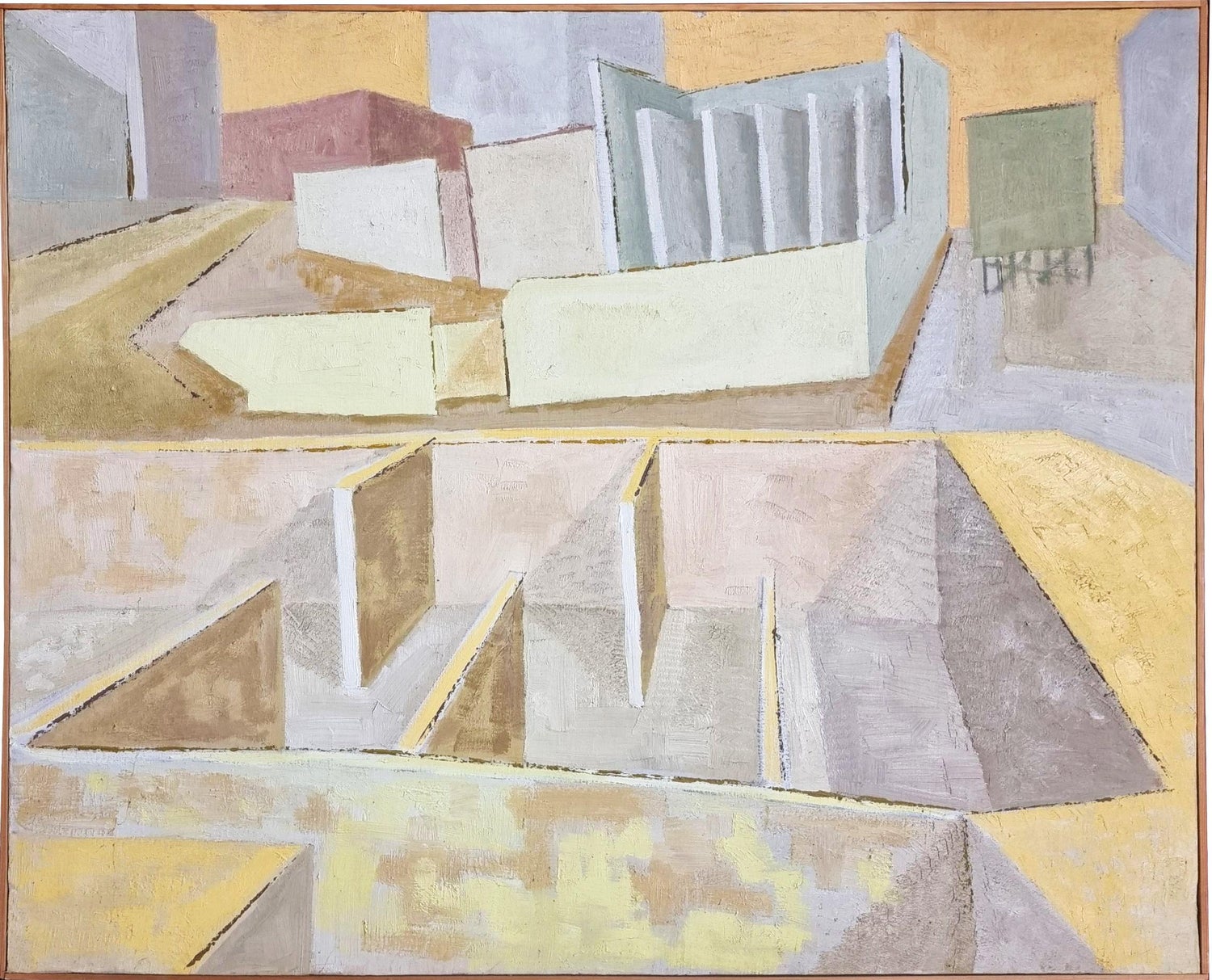 N.C.B #1 Architectural Rendering of Industrial Scene