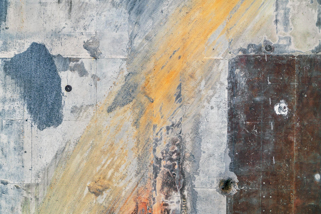 Lift Off from Arrowhead, Photo Mosaic Collage Aerial Landscape Photograph