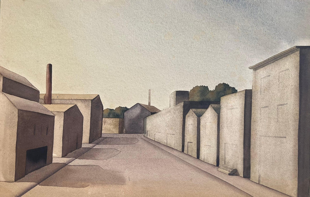 N.C.B #1 Architectural Rendering of Industrial Scene
