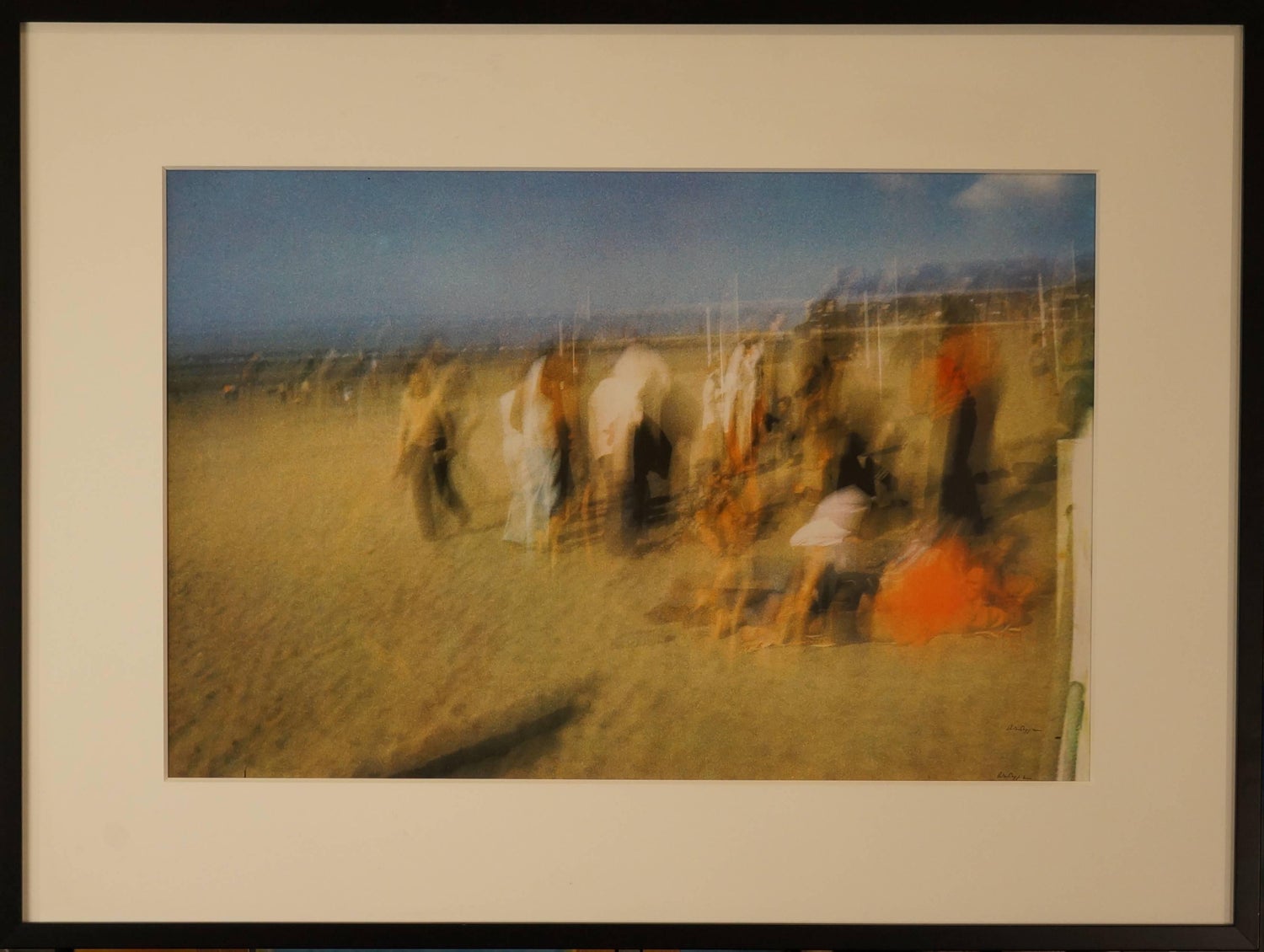 Austrian Sound Space Architect Bernhard Leitner Photo Mechanical Print Signed