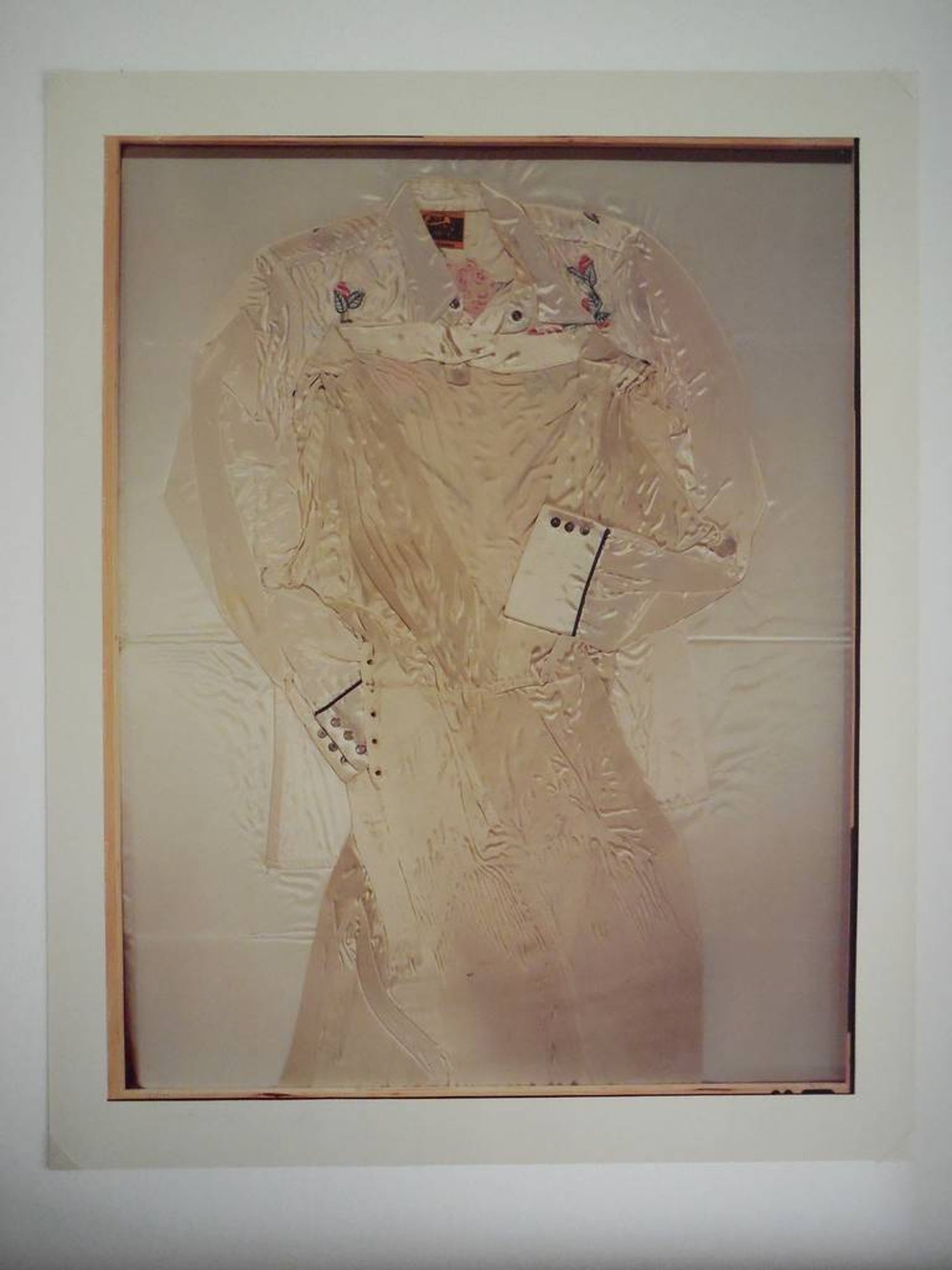 Large Cibachrome Color Photograph LA Woman Artist Dress, Feminist, Photo C Print
