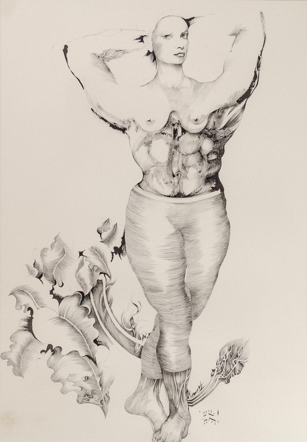 Digital Iris Print "Fatherless Gang" Pencil Signed with Initials edition of 15