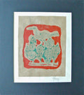 Canada Suite Signed Serigraph Yargo de Lucca Native Canadian Inspired Art Print