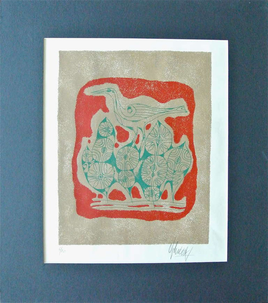 Canada Suite Signed Serigraph Yargo de Lucca Native Canadian Inspired Art Print