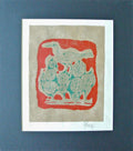 Canada Suite Signed Serigraph Yargo de Lucca Native Canadian Inspired Art Print
