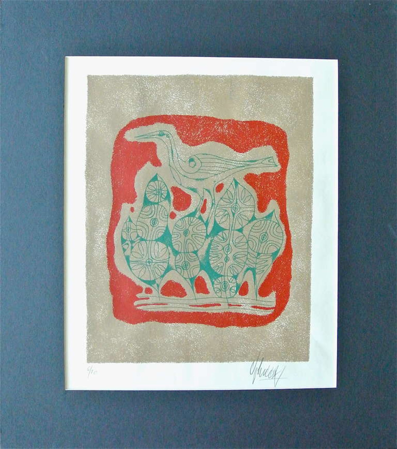 Canada Suite Signed Serigraph Yargo de Lucca Native Canadian Inspired Art Print