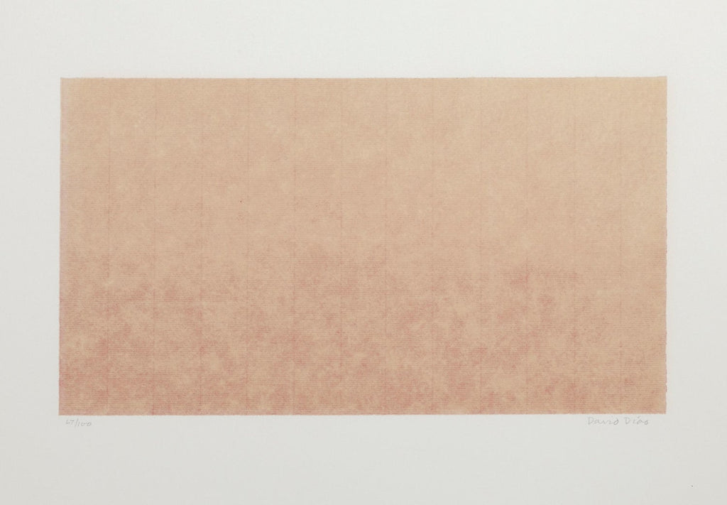 Abstract Minimalist Color Silkscreen Print Will Insley On The Bowery Pop Art