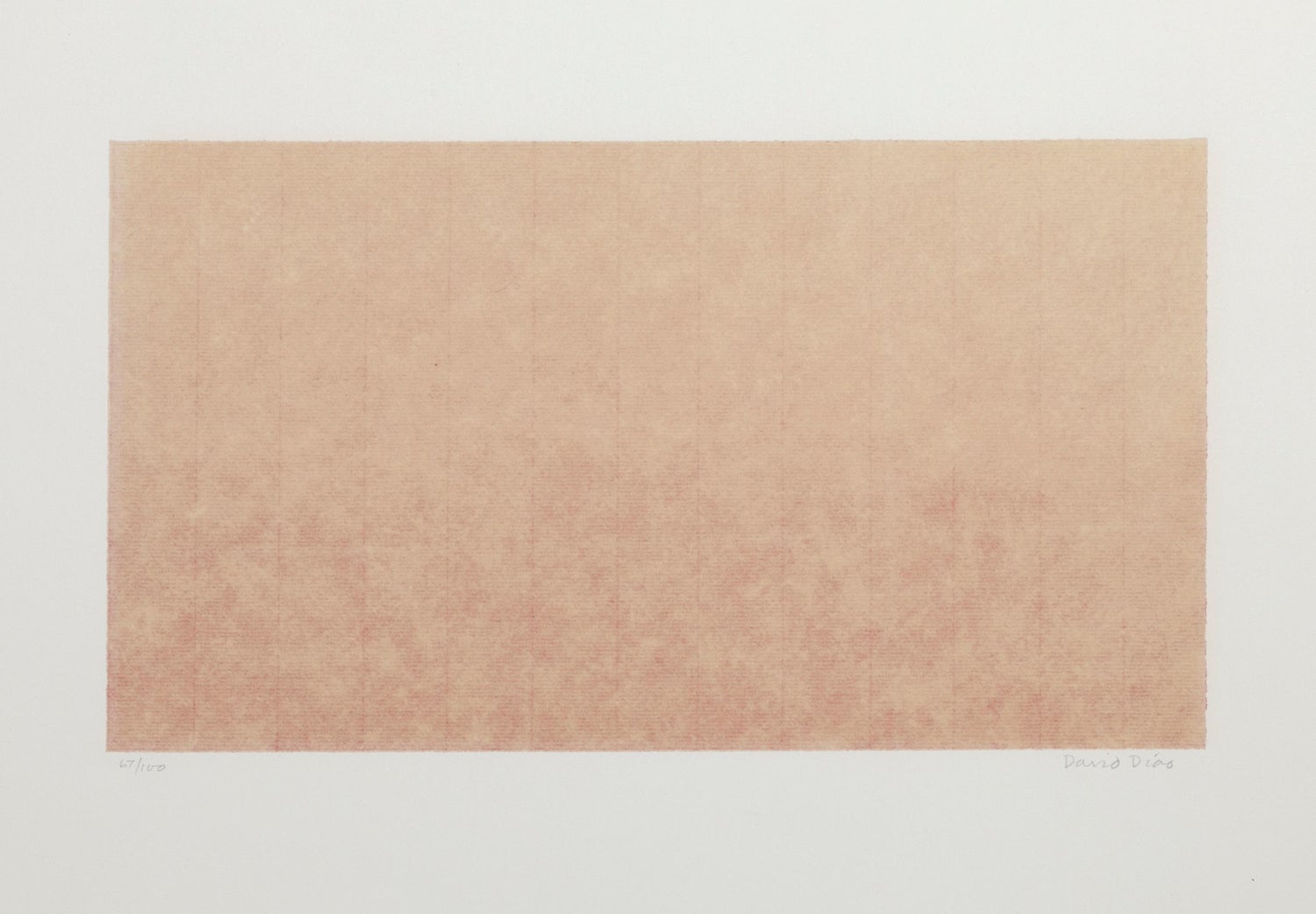 Abstract Minimalist Color Silkscreen Print Will Insley On The Bowery Pop Art