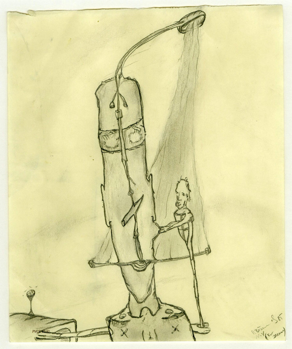 Digital Iris Print "Stage Theory " Pencil Signed with Initials edition of 15